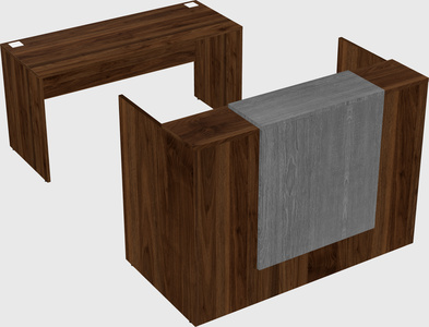 Modular reception desk