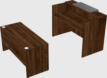 Modular reception desk