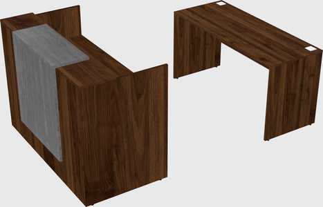 Modular reception desk