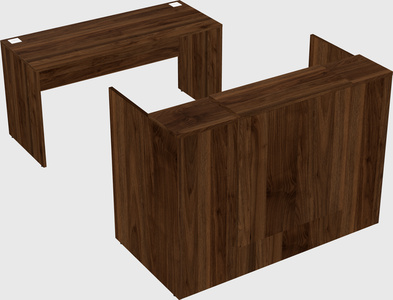 Modular reception desk