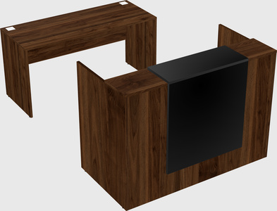 Modular reception desk