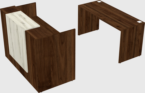 Modular reception desk