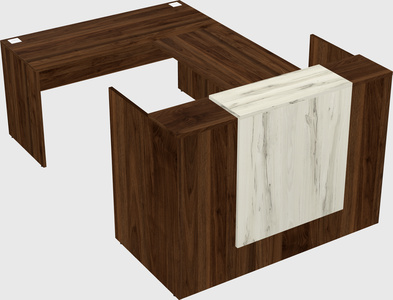 Modular reception desk