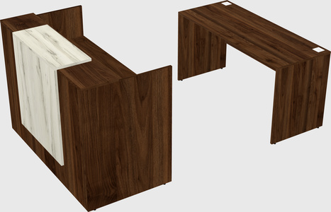 Modular reception desk