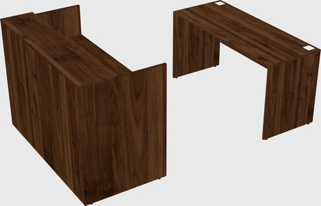 Modular reception desk