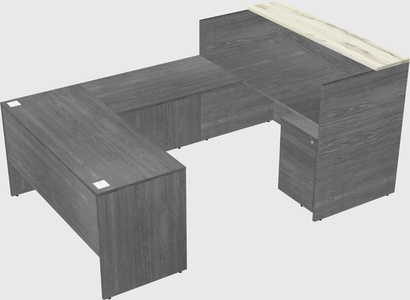 Modular reception desk