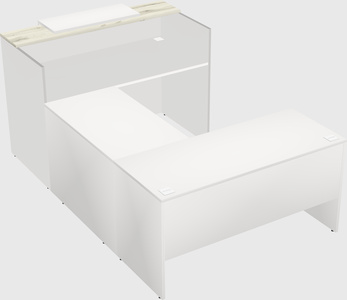 Modular reception desk