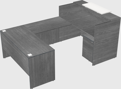 Modular reception desk