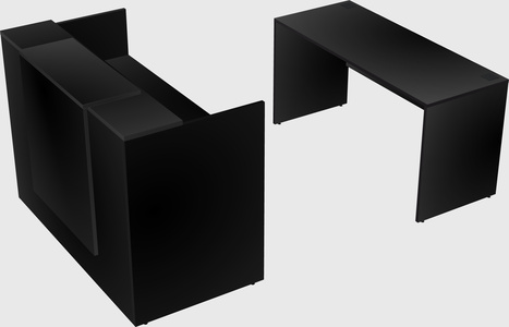 Modular reception desk