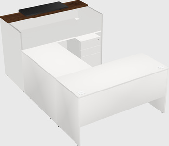 Modular reception desk