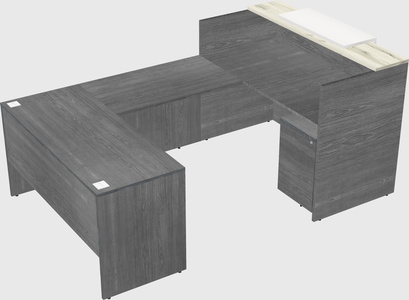 Modular reception desk