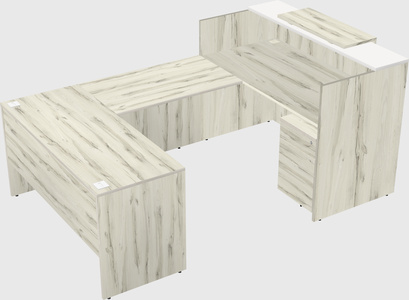 Modular reception desk