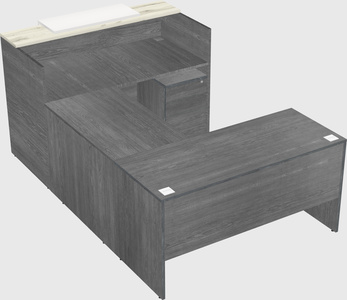 Modular reception desk