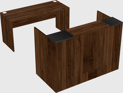 Modular reception desk