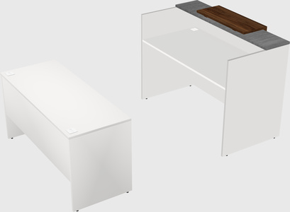 Modular reception desk