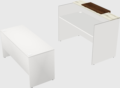Modular reception desk