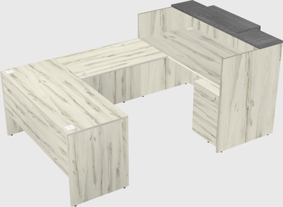 Modular reception desk