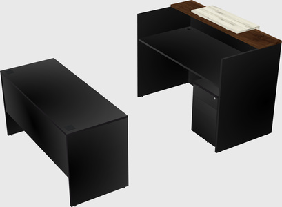 Modular reception desk