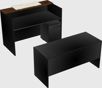 Modular reception desk