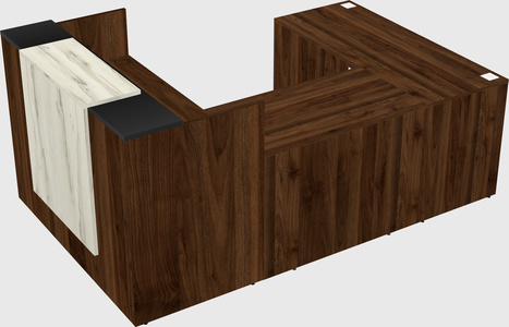 Modular reception desk