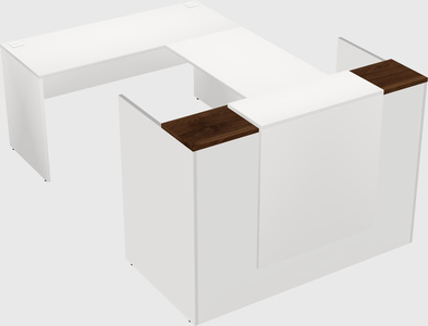 Modular reception desk