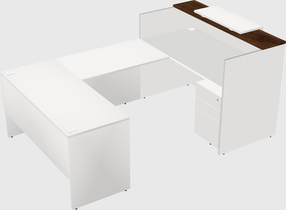 Modular reception desk