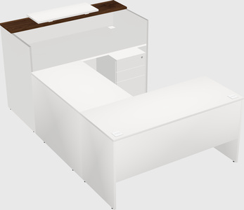 Modular reception desk
