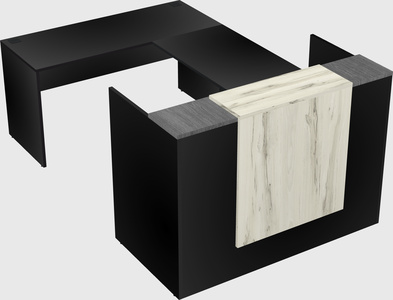 Modular reception desk