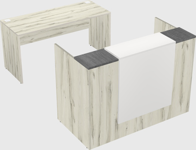 Modular reception desk