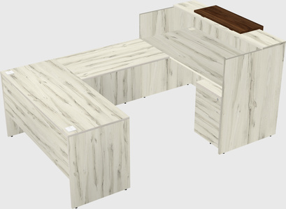 Modular reception desk