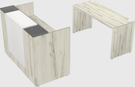 Modular reception desk