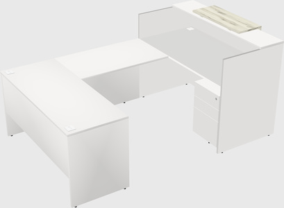 Modular reception desk