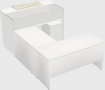 Modular reception desk