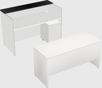 Modular reception desk