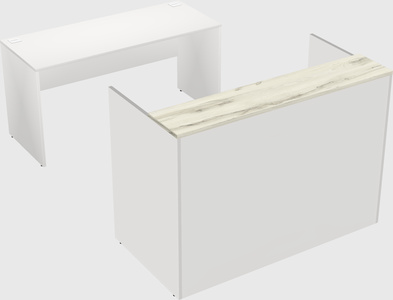 Modular reception desk