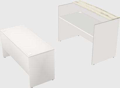 Modular reception desk