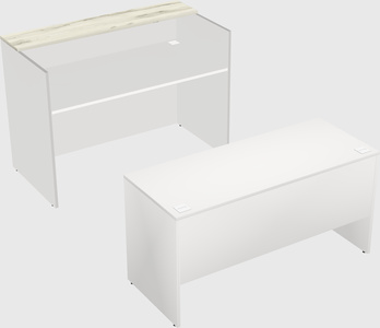 Modular reception desk