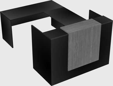 Modular reception desk