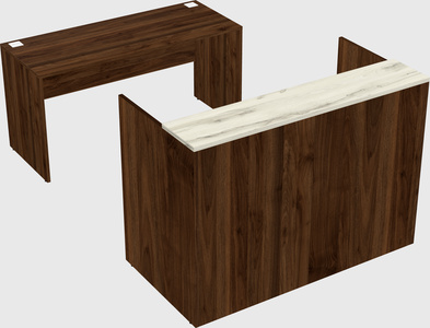 Modular reception desk