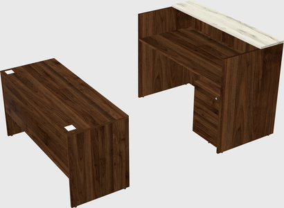Modular reception desk