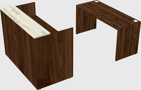 Modular reception desk