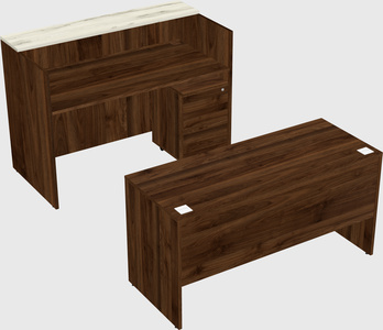 Modular reception desk