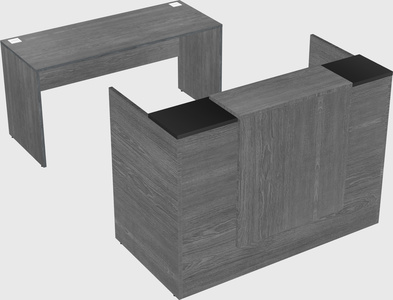 Modular reception desk