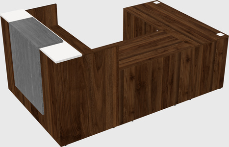 Modular reception desk