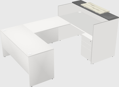 Modular reception desk