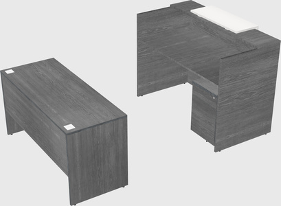 Modular reception desk