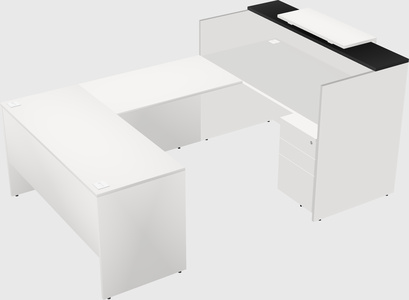 Modular reception desk