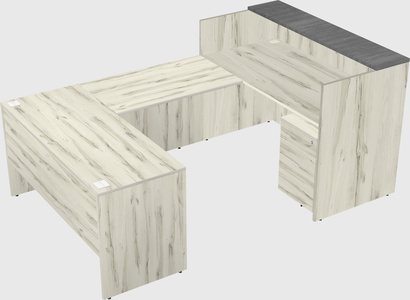 Modular reception desk