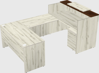 Modular reception desk