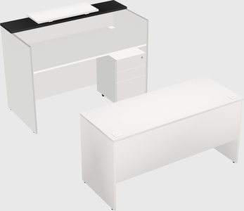 Modular reception desk